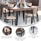 Flash Furniture Metal Dining Chairs - Natural Wood Seat/Back, PK 2 2-XU-DG6V5B-NAT-GG - alternate 8